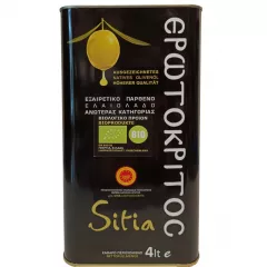 Organic olive oil from Crete